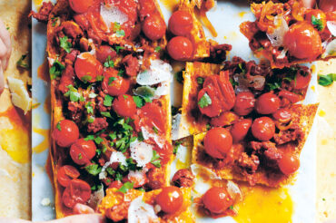 Pan confit tomate